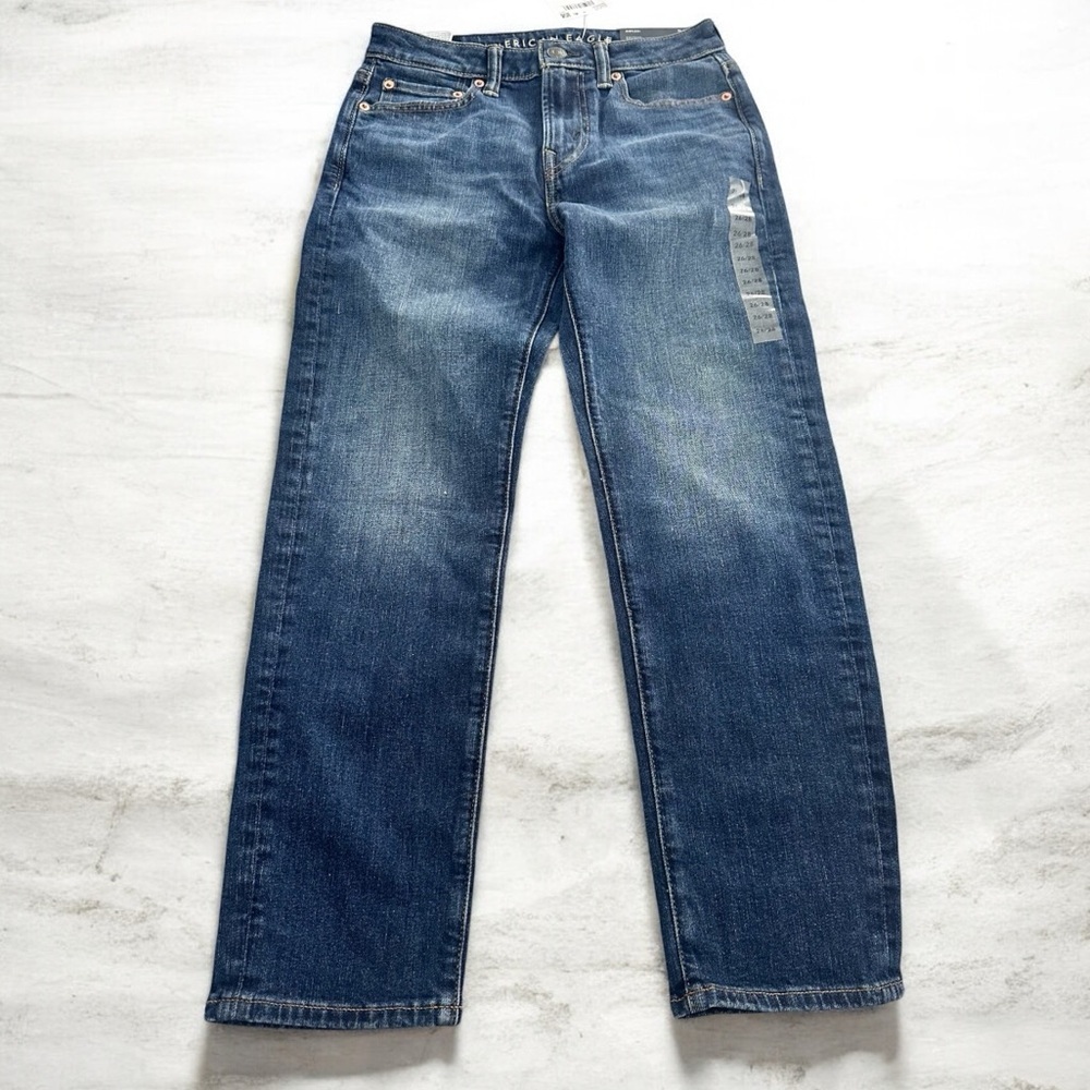 NWT American Eagle Men's Blue Slim Straight Jeans